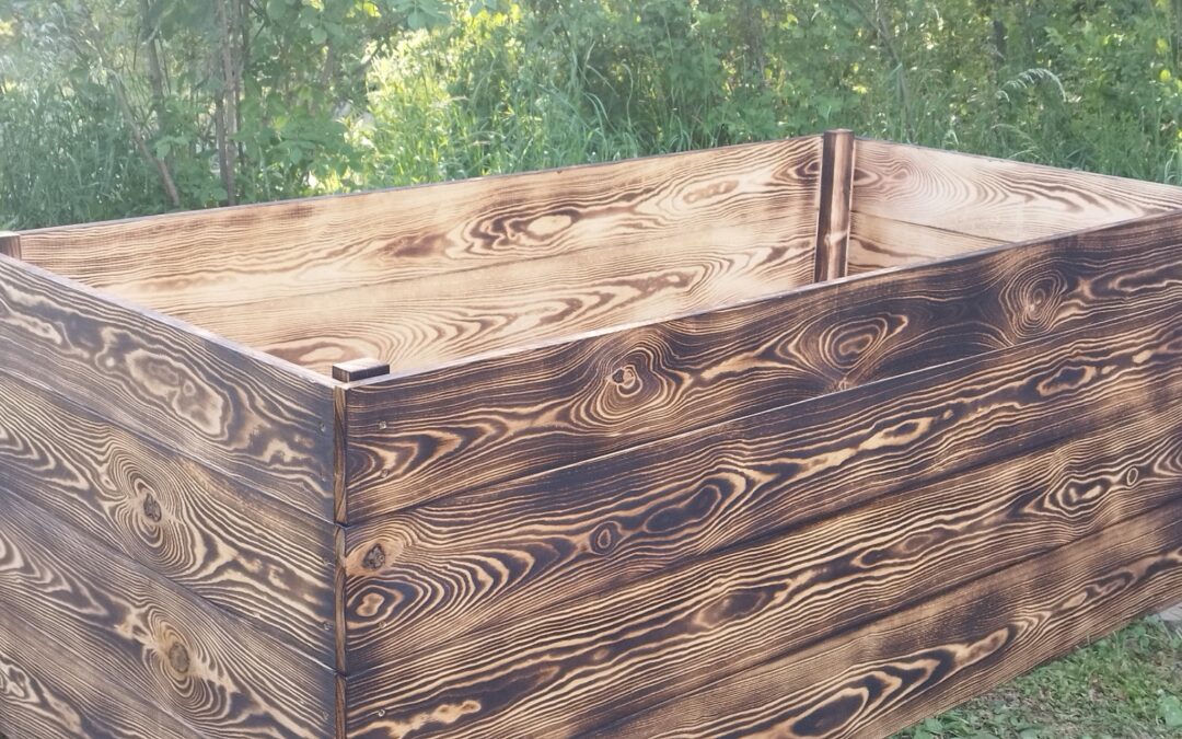 Výroba vyvýšeného záhonu